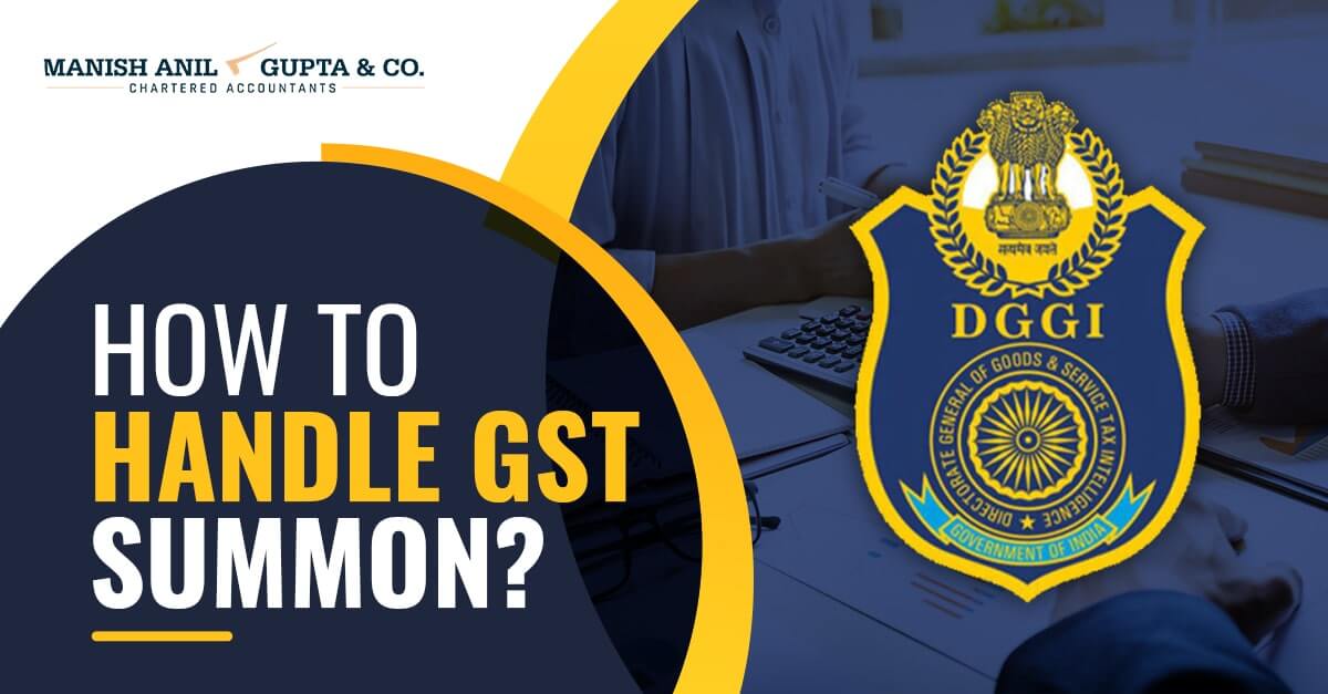 How to Handle GST Summon?